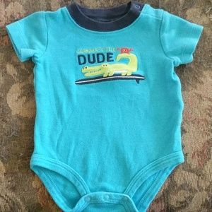 Grandma's little dude onesie